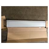 CROWNWALL Home 6 in. x 4 ft. x 4 ft. Heavy Duty PVC Slatwall Organizer Panel Set in Dove Grey    Customer Returns See Pictures