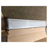CROWNWALL Home 6 in. x 4 ft. x 4 ft. Heavy Duty PVC Slatwall Organizer Panel Set in Dove Grey    Customer Returns See Pictures