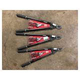 Lot of 2-Piece Garden Tool Set (Lopper and Pruning Shears)    Customer Returns See Pictures