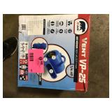 B-Air 1/4 HP Air Mover Blower Fan for Water Damage Restoration Carpet Dryer Floor Home and Plumbing Use in Blue  Customer Returns See Pictures