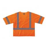 NEW Ergodyne GloWear 8310HL Economy Hi-Vis Safety Vest - Type R, Class 3, Hook & Loop - ORANGE - S/M