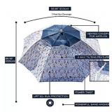 NAUTICA 7 FT STRIPE BEACH UMBRELLA - Sailboat