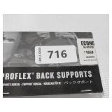NEW Ergodyne ProFlex 1650 Elastic Back Support Brace - Black , XS , EXTRA SMALL NEW Ergodyne ProFlex 1650 Elastic Back Support Brace - Black , XS , EXTRA SMALL