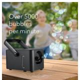 Dartwood Portable Bubble Machine | 5000+ Bubbles Per Minute