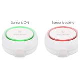 Wasserstein Smart Water, Temperature & Humidity Sensor - Audio Alarm, Simple Plug & Play (2-Pack)