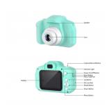 Dartwood Kids Digital Camera with 2.0” Color Display Screen - 32GB microSD Card Included (Blue)