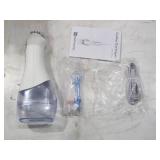 Dartwood Dental Cordless Oral Irrigator Water Flosser - Teeth Cleaning Kit - with Four Dental Tips and 10 Ounce Tank (White)