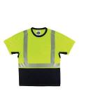 NEW Ergodyne GloWear 8283BK Lightweight Performance Hi-Vis T-Shirt - Type R, Class 2, Black Bottom Lime 2XL NEW Ergodyne GloWear 8283BK Lightweight Performance Hi-Vis T-Shirt - Type R, Class 2, Black Bottom Lime 2XL