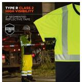 NEW Ergodyne GloWear 8283BK Lightweight Performance Hi-Vis T-Shirt - Type R, Class 2, Black Bottom Lime 3XL NEW Ergodyne GloWear 8283BK Lightweight Performance Hi-Vis T-Shirt - Type R, Class 2, Black Bottom Lime 3XL