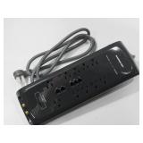 Monster Power Strip and Tower Surge Protector 10 Outlet w/ USB Ports Black 6ft Monster Power Strip and Tower Surge Protector 10 Outlet w/ USB Ports Black 6ft