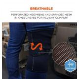 NEW Ergodyne ProFlex 600 Neoprene Compression Knee Sleeve - Single-Layer - Black XL NEW Ergodyne ProFlex 600 Neoprene Compression Knee Sleeve - Single-Layer - Black XL