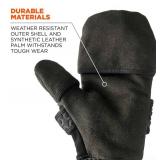 NEW Ergodyne ProFlex 816 Thermal Half Finger Winter Work Gloves - EN 388: 2231X, Flip-Top Mittens - LARGE NEW Ergodyne ProFlex 816 Thermal Half Finger Winter Work Gloves - EN 388: 2231X, Flip-Top Mittens - LARGE
