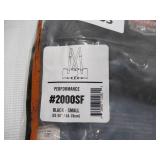 NEW Ergodyne ProFlex 2000SF 840D Spandex Back Support Brace with Sticky Fingers - BLACK - SMALL