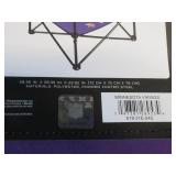 NEW Logo Brands NFL 27.6" XL Round Tailgate Table with Bottom Shelf - Minnesota Vikings NEW Logo Brands NFL 27.6" XL Round Tailgate Table with Bottom Shelf - Minnesota Vikings