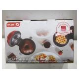 NEW Dash Heart Treat Maker Set of 2, Mini Heart Bundt Cake Maker & Mini Heart Waffle Maker, Heart Print NEW Dash Heart Treat Maker Set of 2, Mini Heart Bundt Cake Maker & Mini Heart Waffle Maker, Heart Print