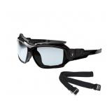 NEW 2 Pack of Ergodyne Skullerz LOKI Convertible Safety Spoggles w/ Strap -Black-Silver Mirror NEW 2 Pack of Ergodyne Skullerz LOKI Convertible Safety Spoggles w/ Strap -Black-Silver Mirror