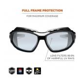 NEW 2 Pack of Ergodyne Skullerz LOKI Convertible Safety Spoggles w/ Strap -Black-Silver Mirror NEW 2 Pack of Ergodyne Skullerz LOKI Convertible Safety Spoggles w/ Strap -Black-Silver Mirror