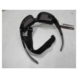 NEW 2 Pack of Ergodyne Skullerz LOKI Convertible Safety Spoggles w/ Strap -Black-AF Smoke Lens NEW 2 Pack of Ergodyne Skullerz LOKI Convertible Safety Spoggles w/ Strap -Black-AF Smoke Lens
