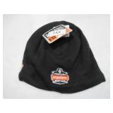 NEW Ergodyne N-Ferno 6820 FR Knit Winter Hat - NFPA 70E, Modacrylic Cotton/Fleece Black/Orange