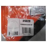 NEW Ergodyne N-Ferno 6820 FR Knit Winter Hat - NFPA 70E, Modacrylic Cotton/Fleece Black/Orange