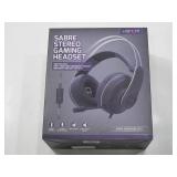 NEW Venom Sabre Universal Stereo Gaming Headset (PS4 / Xbox One / Switch / PC / Mac) (PS4) - Black