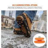 NEW Ergodyne TREX 6304 Step-In Ice Cleats - Full Coverage - MEDIUM