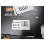 NEW Ergodyne TREX 6300TC Slip-On Ice Cleats - Tungsten Carbide - MEDIUM