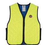 NEW Ergodyne Chill-Its 6665 Evaporative Cooling Vest - Embedded Polymers, Zipper Closure - LIME 3XL