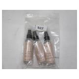 NEW 3 Pack of Lunata Beauty TAME ME Hair Gloss Serum - Travel Size 1.8 oz Bottles