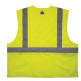 NEW Ergodyne Chill-Its 6668 Hi-Vis Safety Cooling Vest - Type R, Class 2 - LIME - XXL