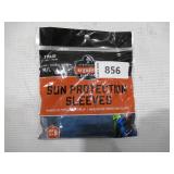 NEW Ergodyne Chill-Its 6695 Sun Protection Arm Sleeves (Pair) - BLUE - MED/LARGE