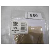 NEW Ergodyne ProFlex 420 Wrist Wrap Support - Thumb Loop - TAN - S/M