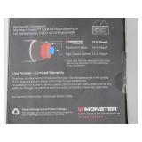 Monster 6Ft HDMI Electronic Cable 4K Ultra Hd with Ethernet Cord 60/120 Hz Refresh Speed 21Gbps 1080p Video Corrosion Resistant Gold Contac