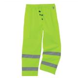 NEW Ergodyne GloWear 8915 Hi-Vis Rain Pants - Class E, Breathable - 4Xl - LIME