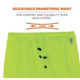 NEW Ergodyne GloWear 8915 Hi-Vis Rain Pants - Class E, Breathable - 4Xl - LIME