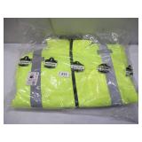 NEW Ergodyne GloWear 8377 Hi-Vis Winter Bomber Jacket - Type R, Class 3 LIME - MEDIUM