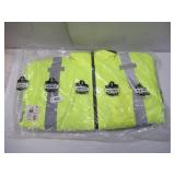 NEW Ergodyne GloWear 8377 Hi-Vis Winter Bomber Jacket - Type R, Class 3 LIME - XL