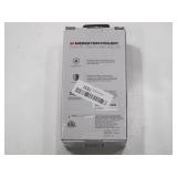 Monster Essentials Power Wall Tap Surge Protector, 6 Outlets + USB Ports White