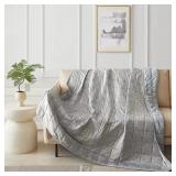 NEW Brookfield Home Cooling Throw 60"x70" - Gray NEW Brookfield Home Cooling Throw 60"x70" - Gray