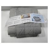 NEW Brookfield Home Cooling Throw 60"x70" - Gray NEW Brookfield Home Cooling Throw 60"x70" - Gray