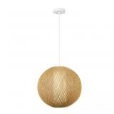 Globe Electric LED Integrated Natural Rattan Pendant Globe Electric LED Integrated Natural Rattan Pendant
