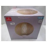 Globe Electric LED Integrated Natural Rattan Pendant Globe Electric LED Integrated Natural Rattan Pendant