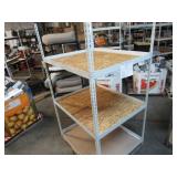 Adjustable White Metal Frame Built to Fit Onto Pallets - Perfect for Projects Adjustable White Metal Frame Built to Fit Onto Pallets - Perfect for Projects