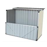 NEW Build-Well 4 ft. x 3 ft. Metal Horizontal Modern Storage Shed without Floor Kit NEW Build-Well 4 ft. x 3 ft. Metal Horizontal Modern Storage Shed without Floor Kit