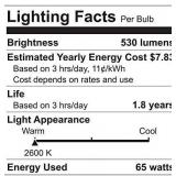 NEW GE Incandescent Flood Light Bulbs, BR30 Flood Lights, 65-Watt, 615 Lumen, Medium Base, Soft White, 6-Pack, Indoor Flood Light Bulbs, Recessed Light Bulbs for Indoors NEW GE Incandescent Flood Light Bulbs, BR30 Flood Lights, 65-Watt, 615 Lumen, Medium Base, Soft White, 6-Pack, Indoor Flood Light Bulbs, Recessed Light Bulbs for Indoors
