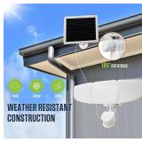 NEW Westinghouse 2000 Lumen Solar Triple Head LED Security Light NEW Westinghouse 2000 Lumen Solar Triple Head LED Security Light