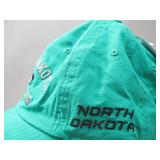 NEW University of North Dakota Fighting Hawks Baseball Cap - Green NEW University of North Dakota Fighting Hawks Baseball Cap - Green