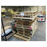 Stack of Various Oversized Pallets - Perfect for Projects Stack of Various Oversized Pallets - Perfect for Projects