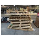 Stack of Various Oversized Pallets - Perfect for Projects Stack of Various Oversized Pallets - Perfect for Projects