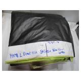 14′ x 48′ 5 oz. Black PE Tarp w/ Advertisement – Reused Billboard – 5 mil Lightweight Duty - A Grade 14′ x 48′ 5 oz. Black PE Tarp w/ Advertisement – Reused Billboard – 5 mil Lightweight Duty - A Grade